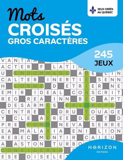 MOTS CROISES GROS CARACTERES