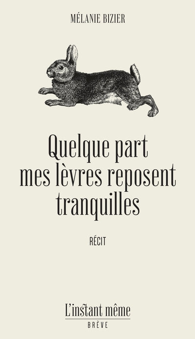 QUELQUE PART MES LEVRES REPOSENT TRANQUILLE