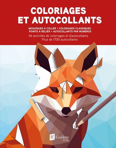 COLORIAGES ET AUTOCOLLANTS - MOSAIQUES A COLLER - CLASSIQUES POIN