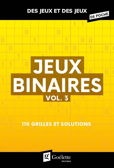 JEUX BINAIRES VOL. 3