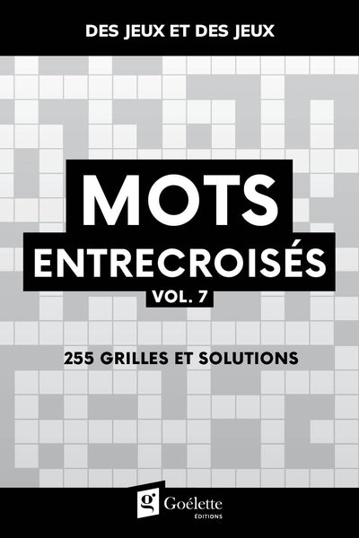 MOTS ENTRECROISES VOL. 7