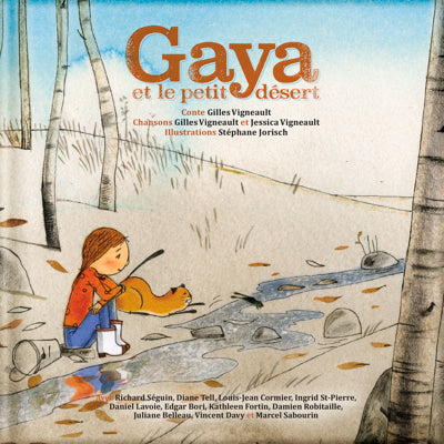 GAYA ET LE PETIT DESERT           LIVRE-CD
