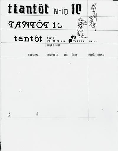 REVUE TANTOT, NO 10