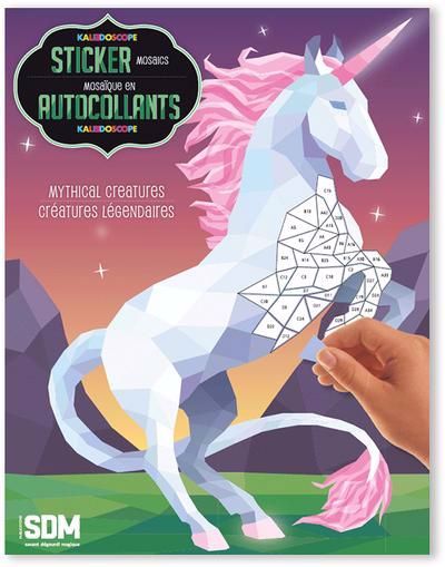 KALEIDOSCOPE MOSAIQUE EN AUTOCOLLANTS - CREATURES LEGENDAIRES