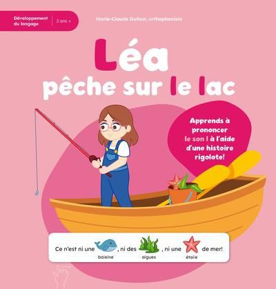 LEA PECHE SUR LE LAC