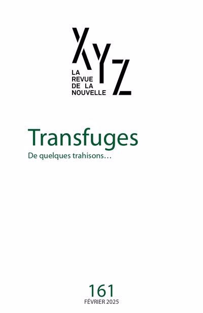 REVUE XYZ DE LA NOUVELLE, NO 161