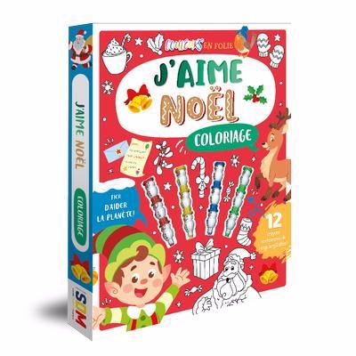 J'AIME NOEL COLORIAGE