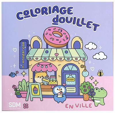 EN VILLE - COLORIAGE DOUILLET