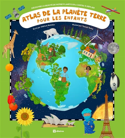 ATLAS PLANETE TERRE POUR ENFANTS
