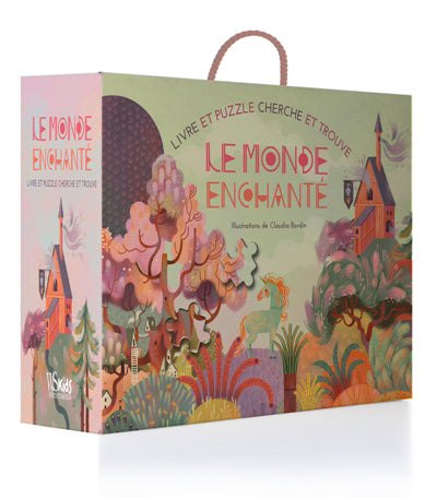 MONDE ENCHANTE (COFFRET PUZZLE + LIVRET)