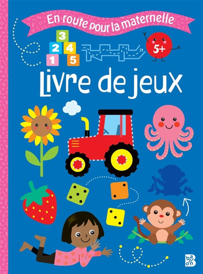 LIVRE DE JEUX 5+ -EN ROUTE...MATERNELLE