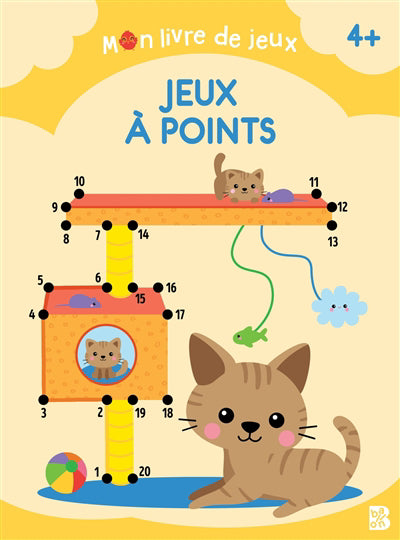 JEUX A POINTS 4+ -MON LIVRE DE JEUX