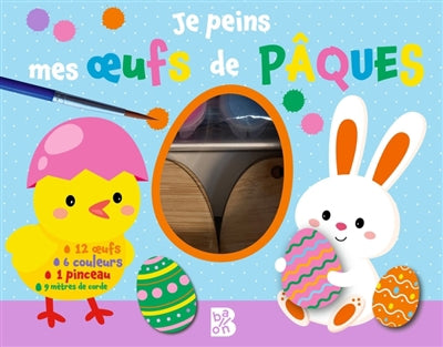 JE PEINS MES OEUFS DE PAQUES -COFF.
