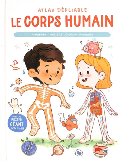 ATLAS DEPLIABLE  LE CORPS HUMAIN