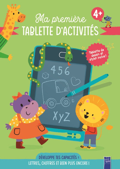 MA PREMIERE TABLETTE D'ACTIVITES 4+  LETTRES, CHIFFRES ET B