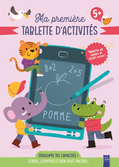 MA PREMIERE TABLETTE D'ACTIVITES 5+ - ECRIRE, COMPTER ET BIE