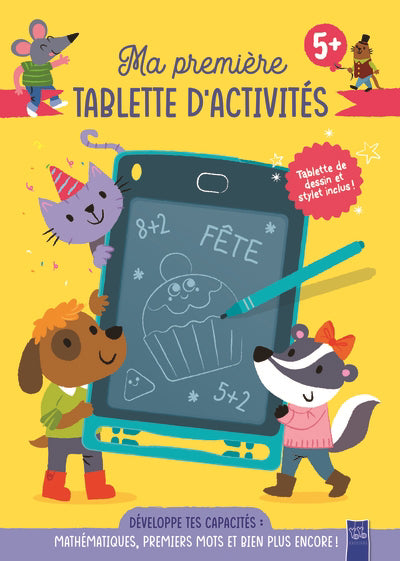 MA PREMIERE TABLETTE D'ACTIVITES 5+  MATHEMATIQUES, PREMIER