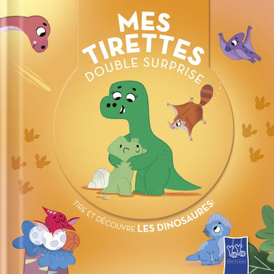 DINOSAURES   MES TIRETTES DOUBLE SURPRISE