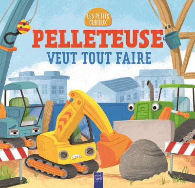 PELLETEUSE VEUT TOUT FAIRE  LES PETITS CURIEUX