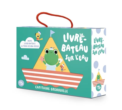 CAPITAINE GRENOUILLE  LIVRE-BATEAU SUR L'EAU