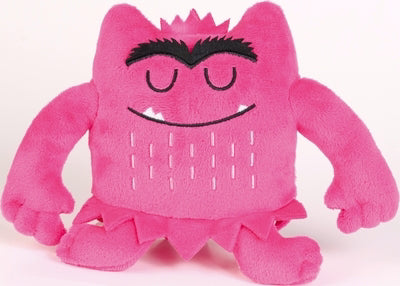 MONSTRE DES COULEURS : MINI PELUCHE MONSTRE ROSE