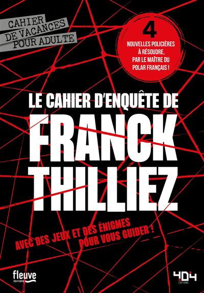 CAHIER D'ENQUETE DE FRANCK THILLIEZ