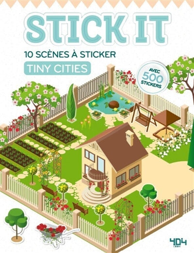 STICK IT - TINY CITIES - 10 SCENES A STICKER