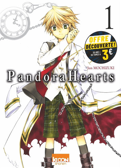 PANDORA HEARTS T01 PRIX DECOUVERTE