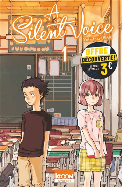 A SILENT VOICE T01 PRIX DECOUVERTE