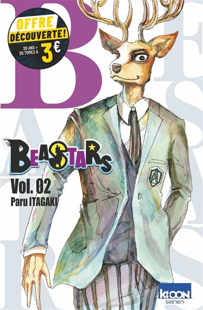 BEASTARS T.02 (PRIX DECOUVERTE)