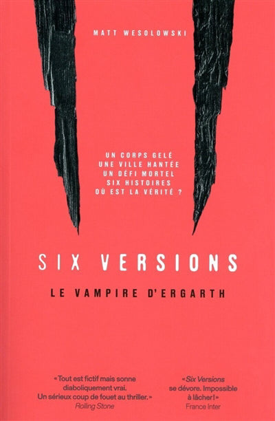 SIX VERSIONS T4 : LE VAMPIRE D'ERGATH