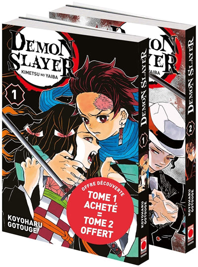 DEMON SLAYER T01 ET T02 -PACK DECOUVERTE