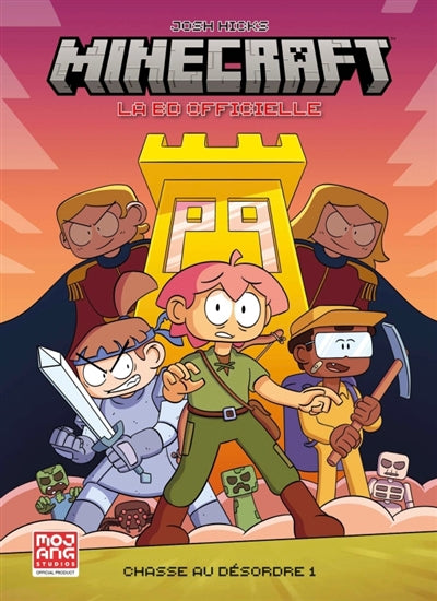 MINECRAFT LA BD OFFICIELLE T01