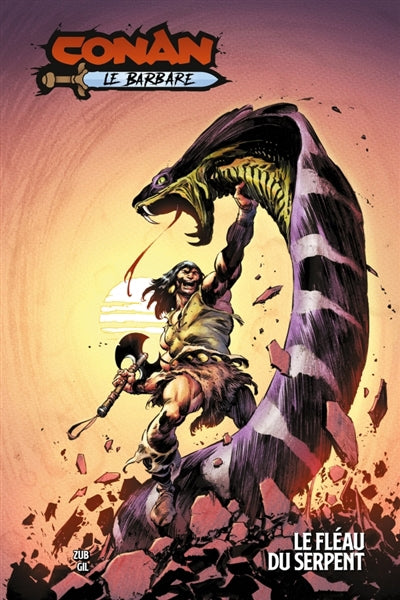 CONAN LE BARBARE -LE FLEAU DU SERPENT