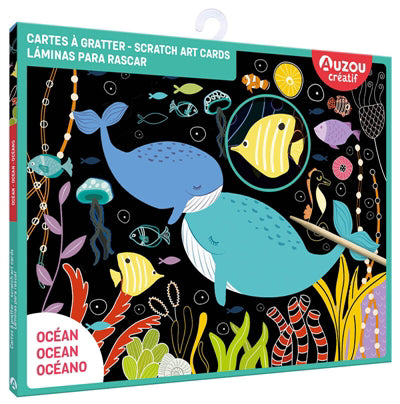 MES CARTES A GRATTER :OCEAN