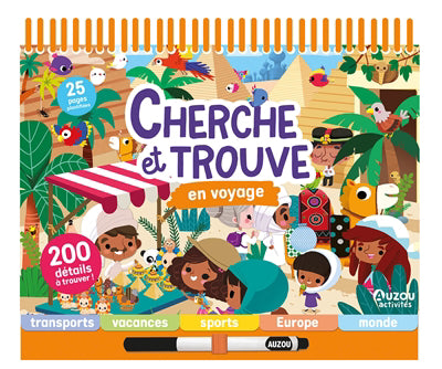 CHERCHE ET TROUVE EN VOYAGE