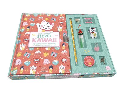 MON COFFRET DE PAPETERIE KAWAII