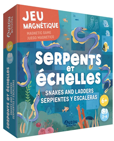 JEU MAGNETIQUE - SERPENTS ET ECHELLES