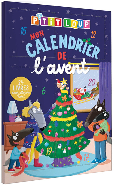 P'TIT LOUP MON CALENDRIER DE L'AVENT 2024