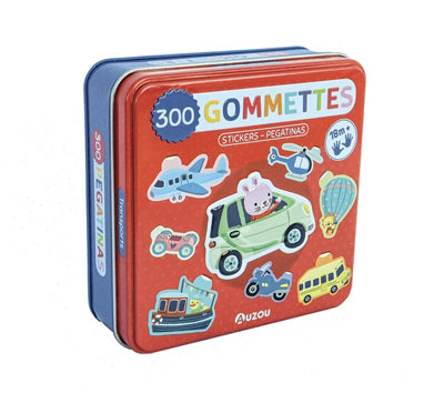 TRANSPORTS - BOITE DE 300 GOMMETTES