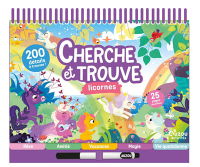 CHERCHE ET TROUVE :LICORNES