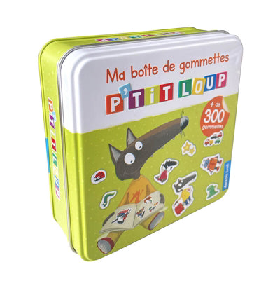 P'TIT LOUP MA BOITE DE GOMMETTES - PLUS DE 300 GOMMETTES A COLLER