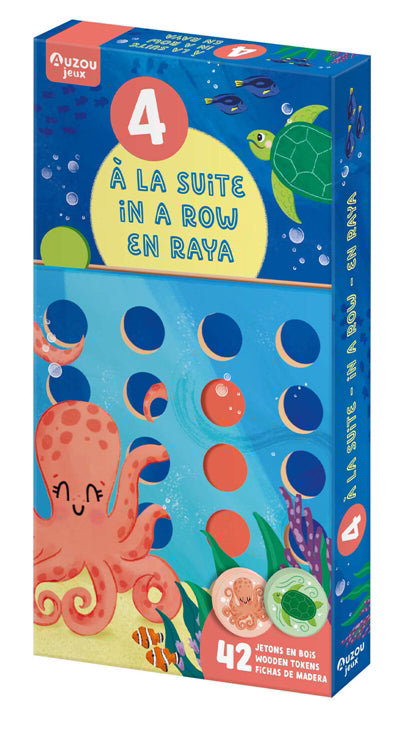 4 A LA SUITE - IN A ROW - EN RAYA