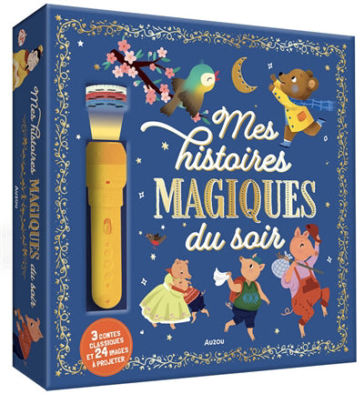 MES HISTOIRES MAGIQUES DU SOIR - 3 CONTES CLASSIQUES ET 24 IMAGES
