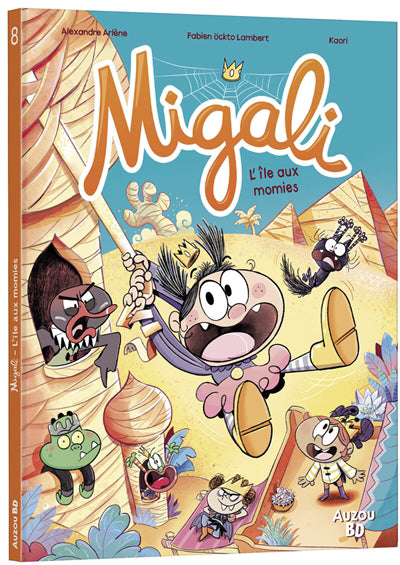 MIGALI T.8 - L'ILE AUX MOMIES