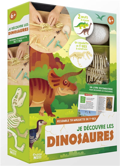 AUZOU LAB' - JE DECOUVRE LES DINOSAURES            (MAQUETTE)
