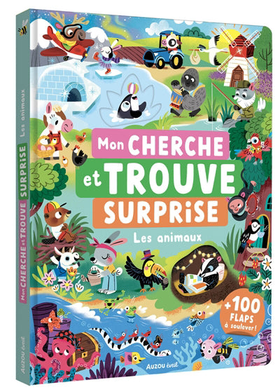 MON CHERCHE ET TROUVE SURPRISE :CHEZ LES ANIMAUX