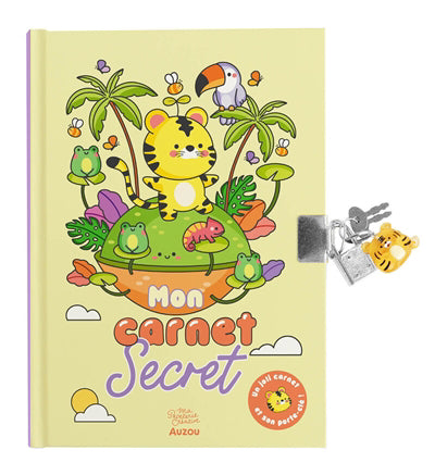 MON CARNET SECRET - PORTE-CLE TIGRE