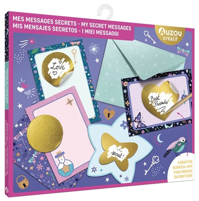 MA POCHETTE D'ARTISTE - MES MESSAGES SECRETS