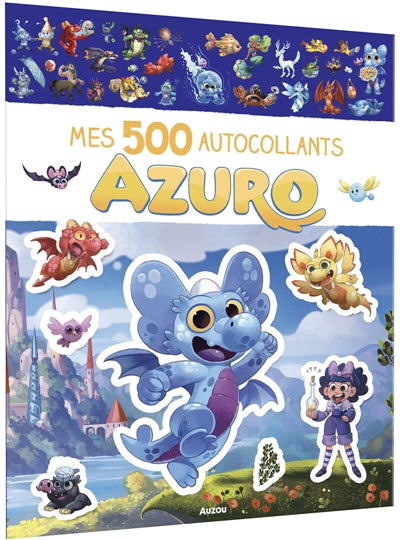 MES 500 AUTOCOLLANTS AZURO POUR ANIMER TON HISTOIRE]